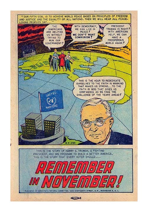 The Story of Harry S. Truman. Washington, DC: Democratic National Committee, 1948.