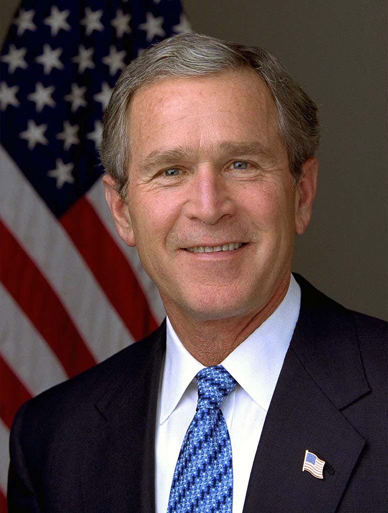 President George W. Bush.
