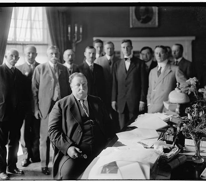 President William Howard Taft, ca. 1909–13