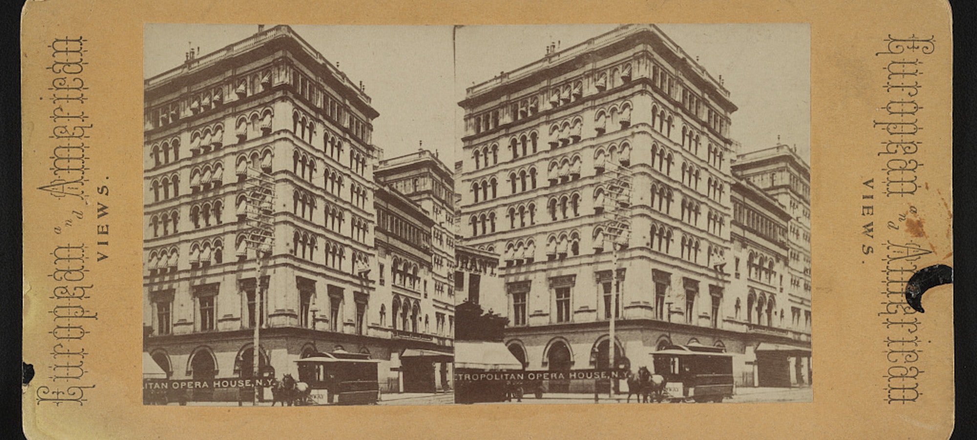 Metropolitan Opera House postcard