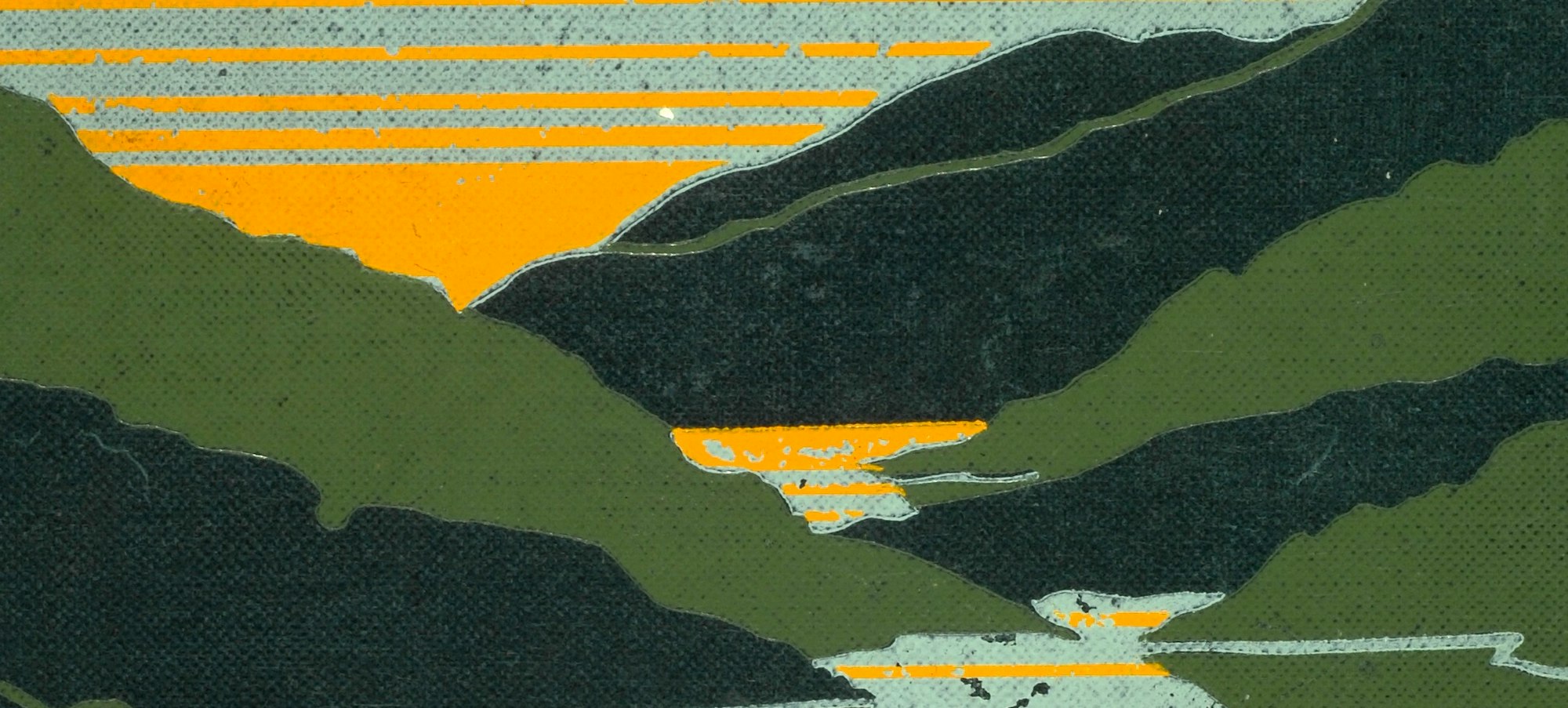 1899 book cover for Ancient Legends of Ireland by Lady Wilde showing a simple artwork depicting a river valley with the sun rising or setting.
Lady Jane Wilde (1821–1896). Cover of Ancient Legends, Mystic Charms & Superstitions of Ireland. London: Chatto & Windus, 1899. Rare Books Collection, Princeton University Library, Gift of Leonard L. Milberg '53 in honor of Robert Fagles