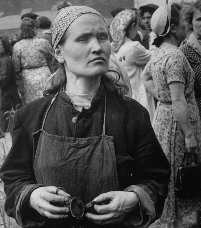 Lisa Larsen, Soviet Woman (Tito as Soviet Hero), 1956. © LIFE Picture Collection, Meredith Corporation