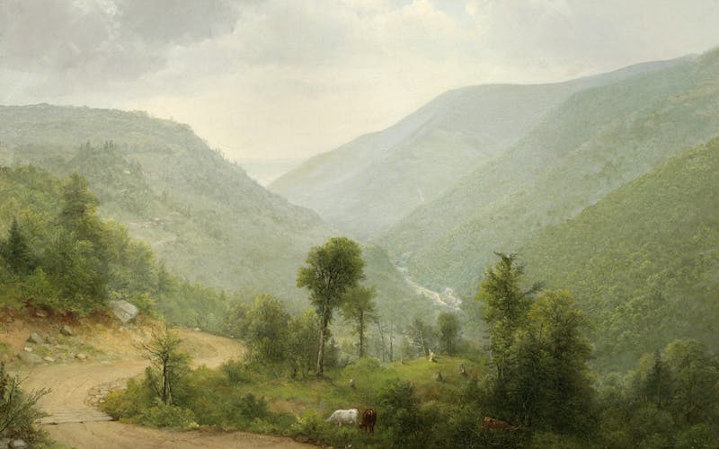 Asher B. Durand, Catskill Clove, 1864. New-York Historical Society, Gift of Miss Nora Durand Woodman, 1932.14