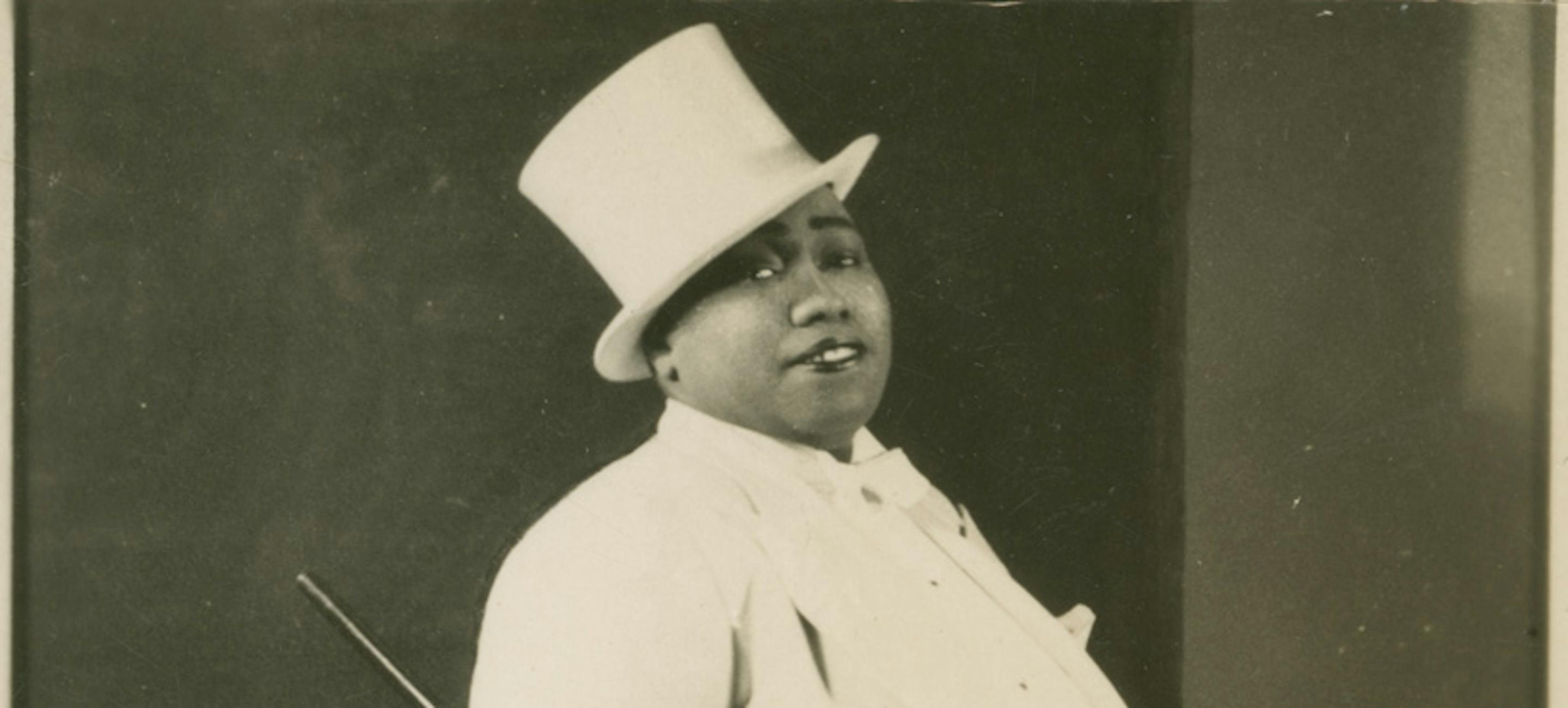 Unidentified photographer, Gladys Bentley, 1946-1949. Gelatin silver print. Collection of the Smithsonian National Museum of African American History and Culture