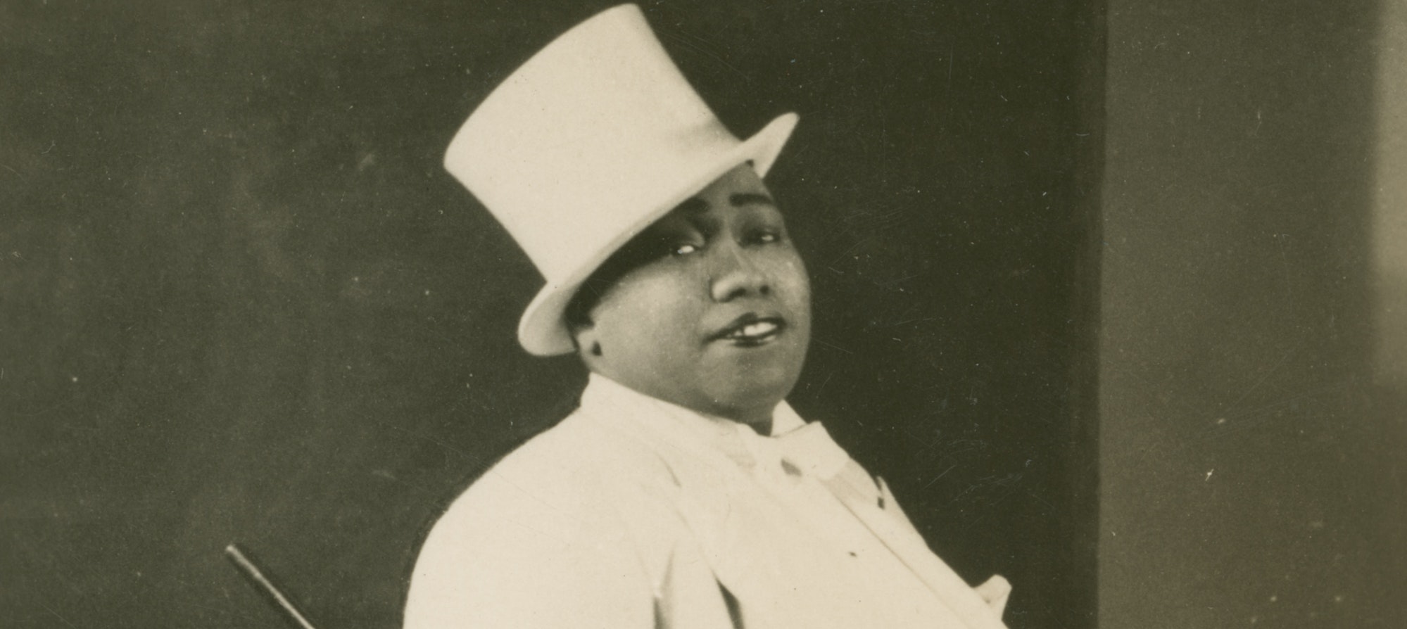 Unidentified photographer, Gladys Bentley, 1946-1949. Gelatin silver print. Collection of the Smithsonian National Museum of African American History and Culture