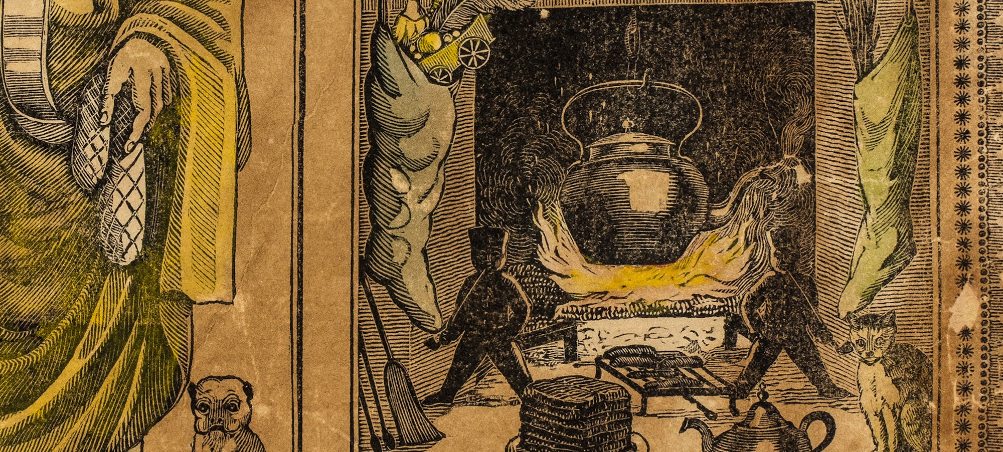 Alexander Anderson, "St. Nicholas. Dec. 6th. A.D. 343." Broadside commissioned by John Pintard on behalf of the New York Historical Society, 1810. The Patricia D. Klingenstein Library. The New York Historical Society.