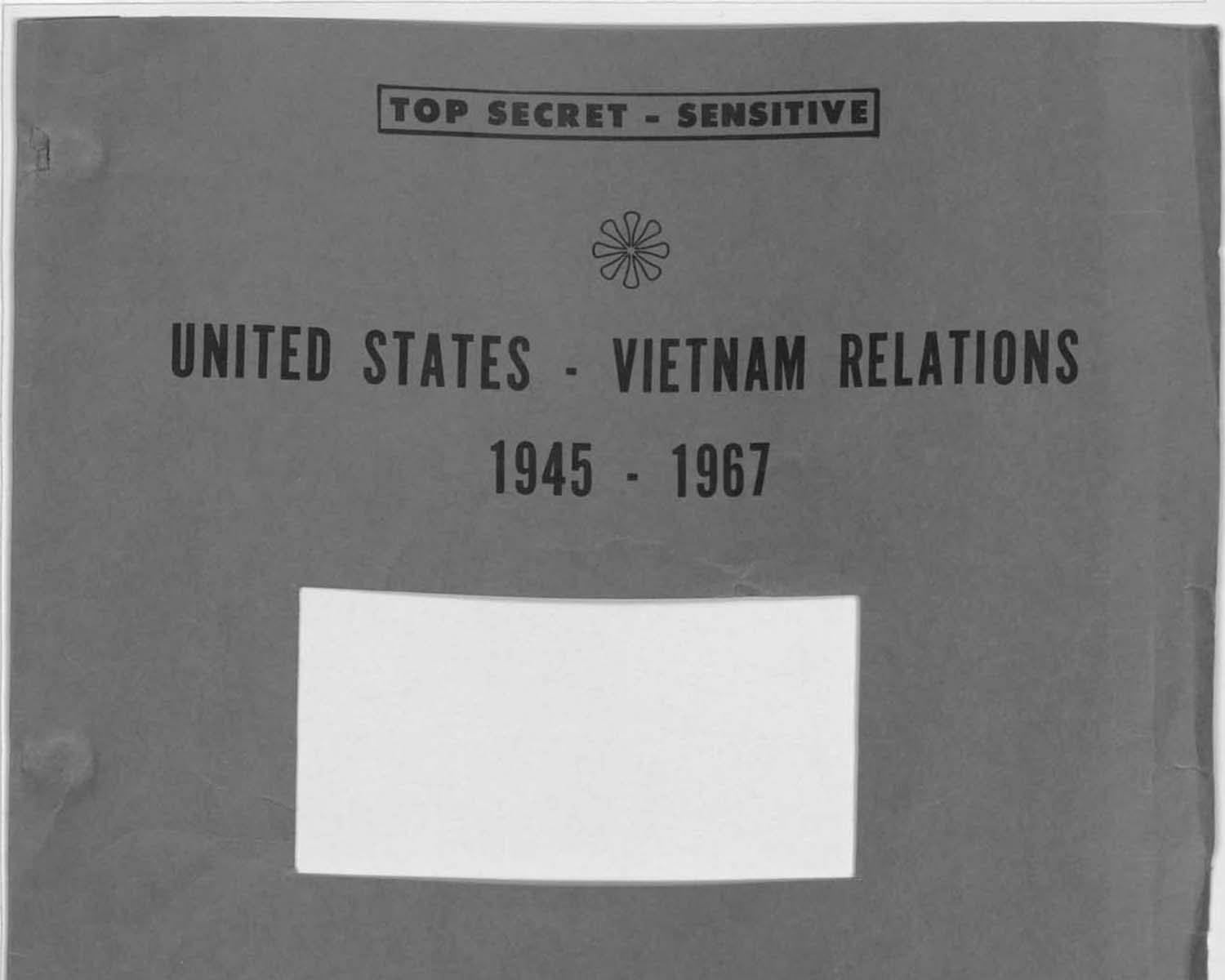 Excerpt of the nearly 7,000 pages of the Pentagon Papers