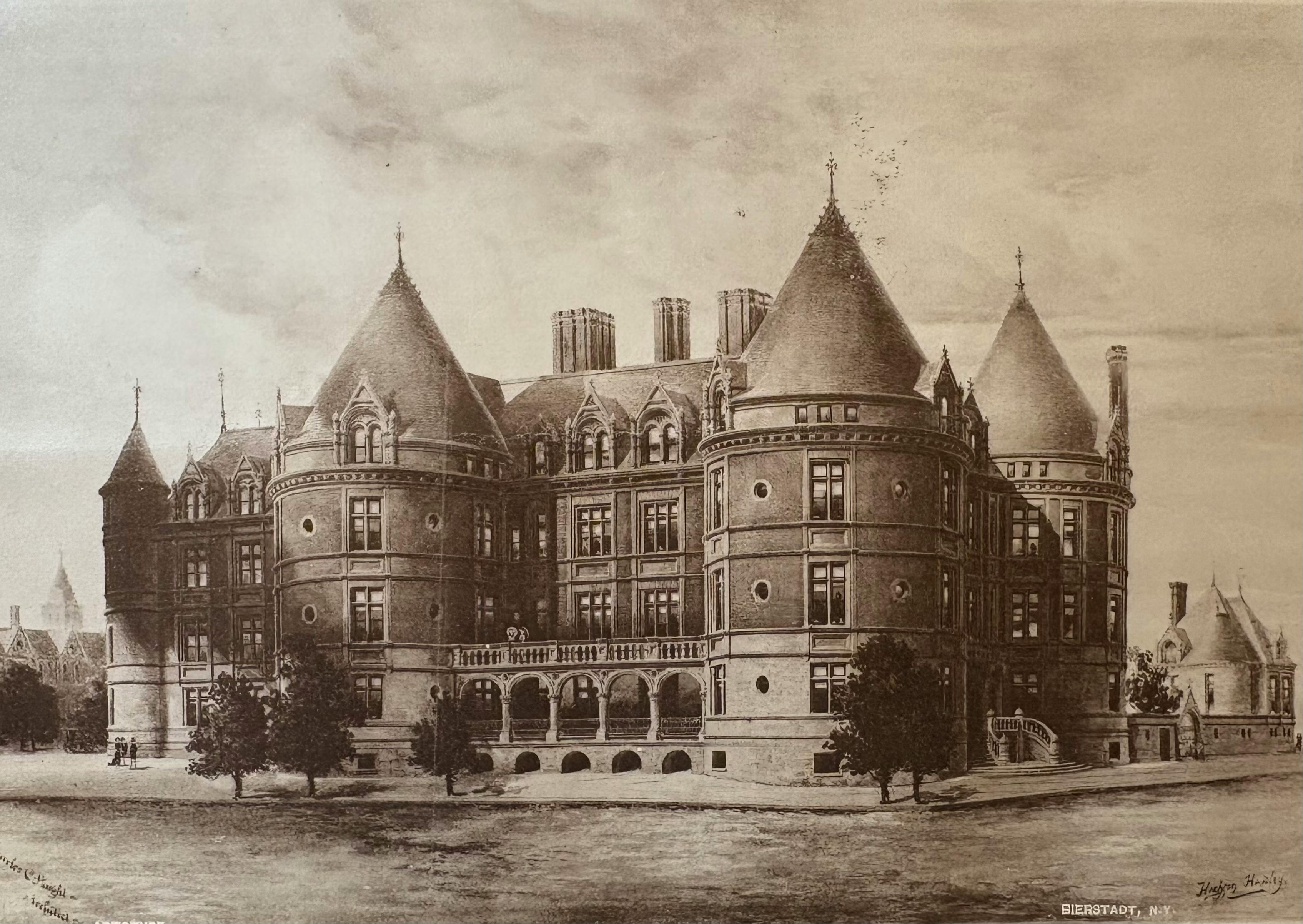 Sketch of the newly constructed New York Cancer Hospital in 1885. Annual Report of The New York Cancer Hospital, 1885. The Patricia D. Klingenstein Library. The New York Historical.