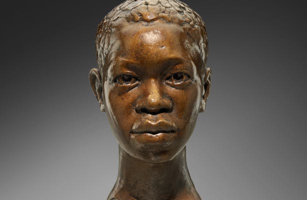Augusta Savage, Portrait Head of John Henry, ca. 1940. Museum of Fine Arts, Boston. The John Axelrod Collection—Frank B. Bemis Fund, Charles H. Bayley Fund, and The Heritage Fund for a Diverse Collection. 2011.1813.