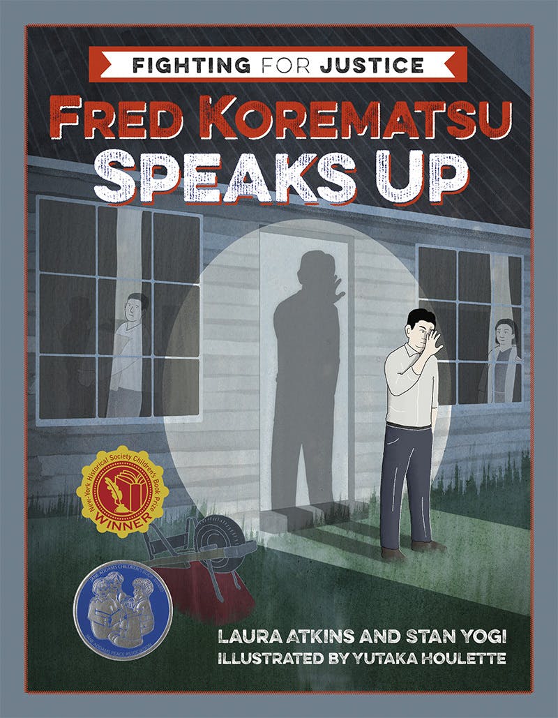 the book cover of fred korematsu speaks up