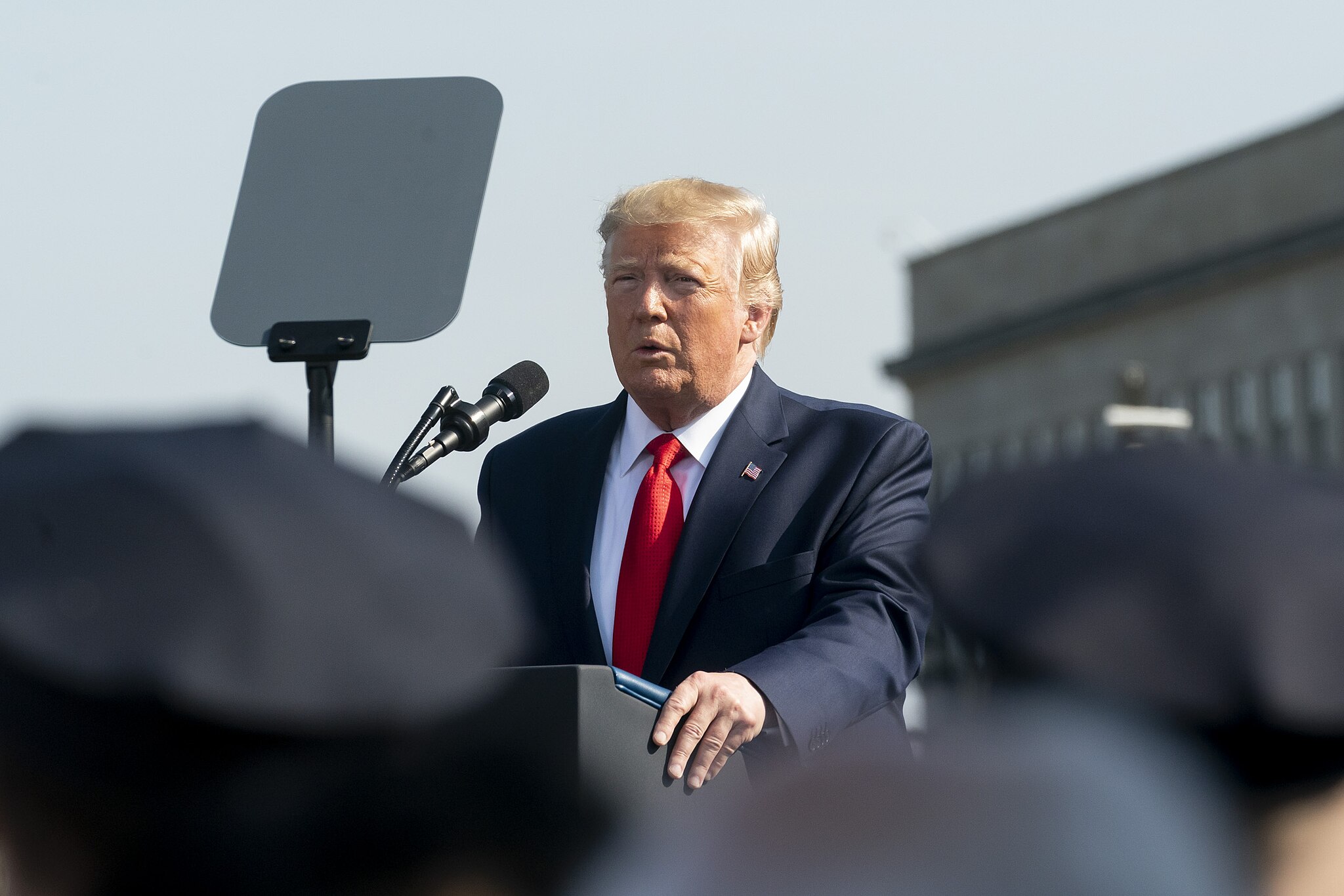 	President Donald J. Trump delivers remarks at a September 11th Pentagon Observance Ceremony Wednesday, Sep.11, 2019, at the Pentagon in Arlington, Va. 
Date	11 September 2019, 09:57