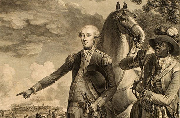 Noël le Mire (after Jean-Baptiste le Paon), Conclusion de la Campagne Liberté de 1781 en Virginie, ca. 1783. Engraving New-York Historical Society