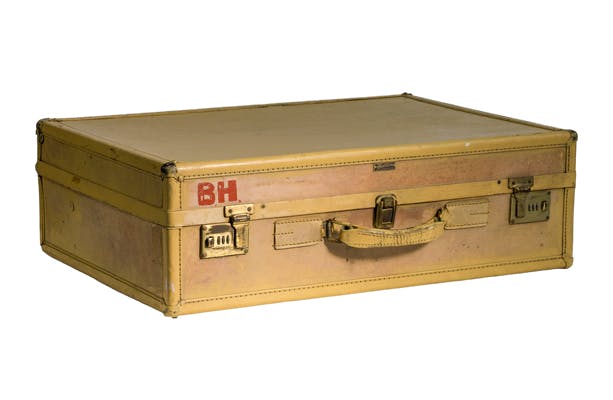 Bob Hope’s suitcase, ca. 1944. The National WWII Museum, Bob Hope Collection, 2019.001.030